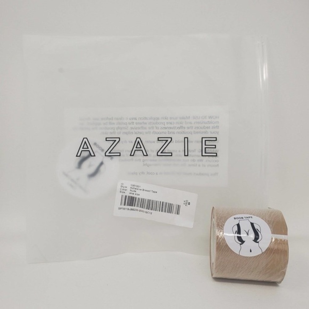 NEW‎ AZAZIE Adhesive Breast Tape Nude One Size Lift Wedding Bride Dress